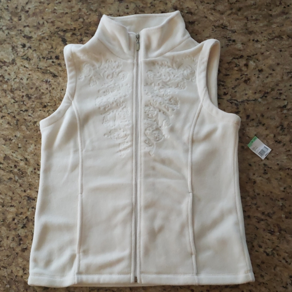 NWT Embossed Vest